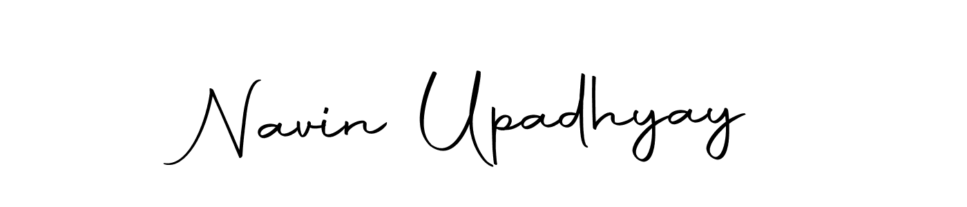 Make a beautiful signature design for name Navin Upadhyay. With this signature (Autography-DOLnW) style, you can create a handwritten signature for free. Navin Upadhyay signature style 10 images and pictures png