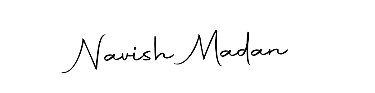 How to make Navish Madan signature? Autography-DOLnW is a professional autograph style. Create handwritten signature for Navish Madan name. Navish Madan signature style 10 images and pictures png