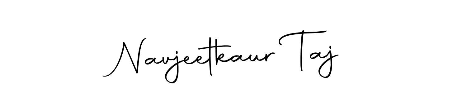 Make a beautiful signature design for name Navjeetkaur Taj. With this signature (Autography-DOLnW) style, you can create a handwritten signature for free. Navjeetkaur Taj signature style 10 images and pictures png