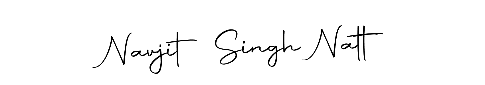 Also we have Navjit Singh Natt name is the best signature style. Create professional handwritten signature collection using Autography-DOLnW autograph style. Navjit Singh Natt signature style 10 images and pictures png