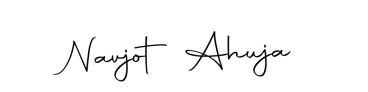 You can use this online signature creator to create a handwritten signature for the name Navjot Ahuja. This is the best online autograph maker. Navjot Ahuja signature style 10 images and pictures png