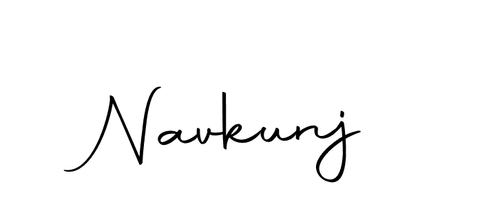 The best way (Autography-DOLnW) to make a short signature is to pick only two or three words in your name. The name Navkunj include a total of six letters. For converting this name. Navkunj signature style 10 images and pictures png