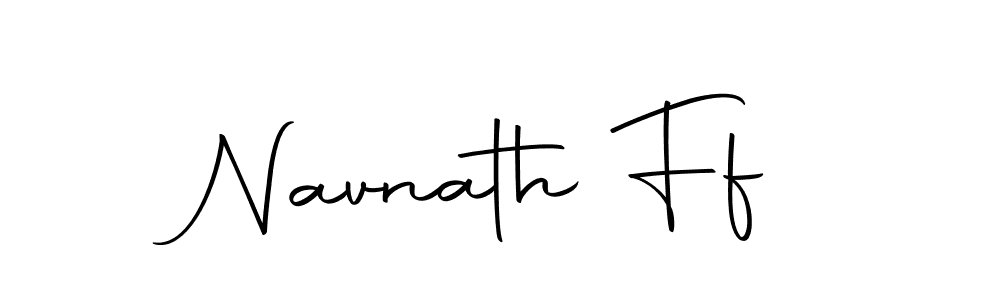 if you are searching for the best signature style for your name Navnath Ff. so please give up your signature search. here we have designed multiple signature styles  using Autography-DOLnW. Navnath Ff signature style 10 images and pictures png