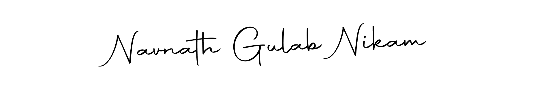 Make a short Navnath Gulab Nikam signature style. Manage your documents anywhere anytime using Autography-DOLnW. Create and add eSignatures, submit forms, share and send files easily. Navnath Gulab Nikam signature style 10 images and pictures png
