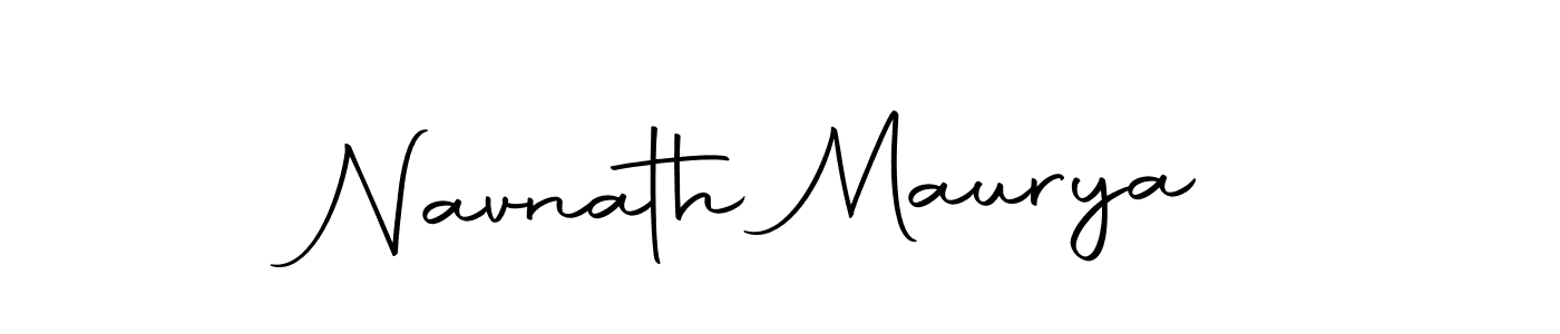 Make a beautiful signature design for name Navnath Maurya. With this signature (Autography-DOLnW) style, you can create a handwritten signature for free. Navnath Maurya signature style 10 images and pictures png