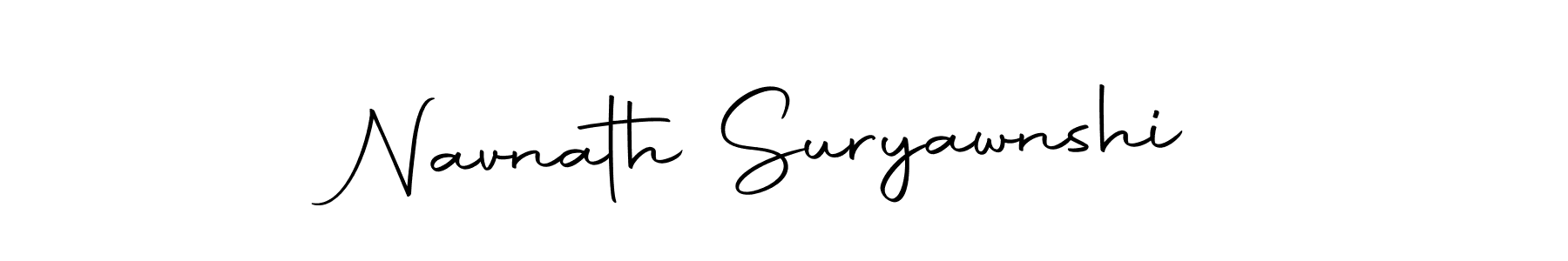 Make a beautiful signature design for name Navnath Suryawnshi. With this signature (Autography-DOLnW) style, you can create a handwritten signature for free. Navnath Suryawnshi signature style 10 images and pictures png