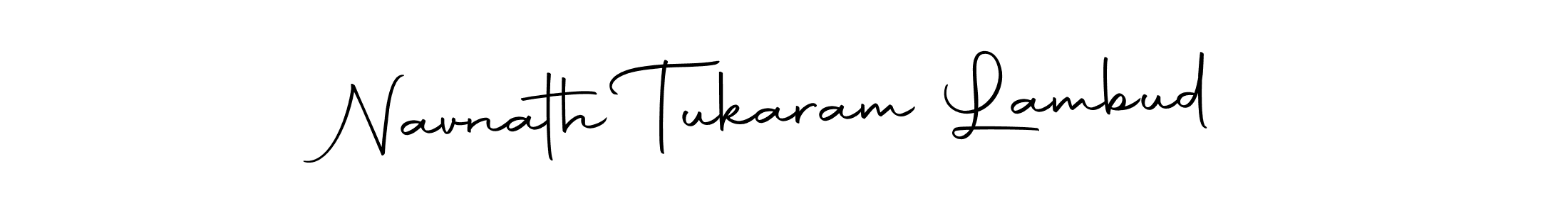 Use a signature maker to create a handwritten signature online. With this signature software, you can design (Autography-DOLnW) your own signature for name Navnath Tukaram Lambud. Navnath Tukaram Lambud signature style 10 images and pictures png