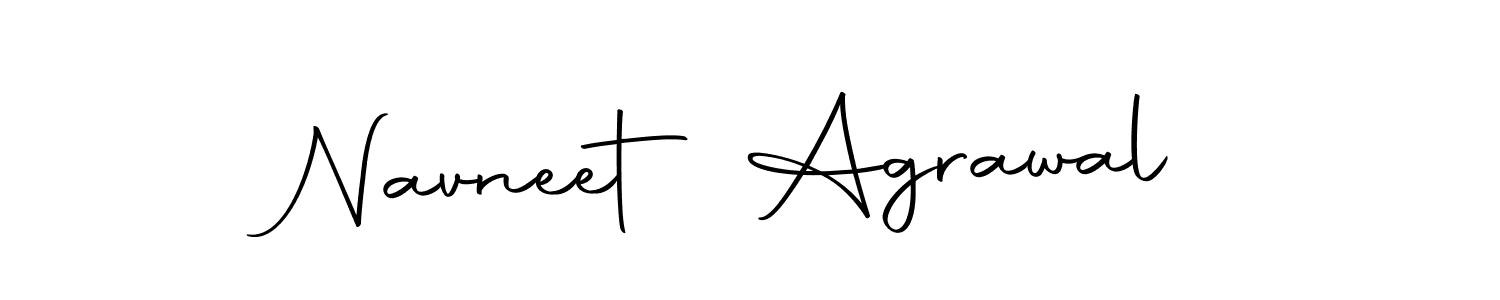 Create a beautiful signature design for name Navneet Agrawal. With this signature (Autography-DOLnW) fonts, you can make a handwritten signature for free. Navneet Agrawal signature style 10 images and pictures png