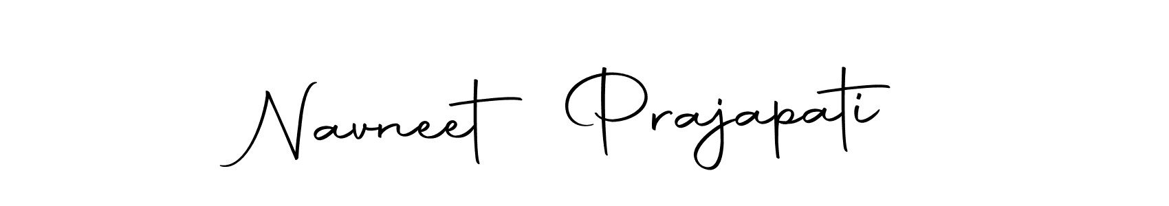 How to make Navneet Prajapati signature? Autography-DOLnW is a professional autograph style. Create handwritten signature for Navneet Prajapati name. Navneet Prajapati signature style 10 images and pictures png