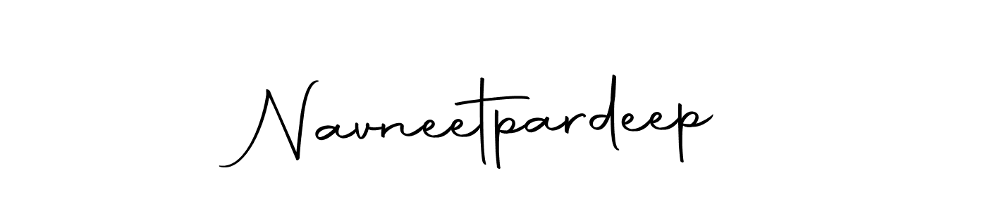 Make a beautiful signature design for name Navneetpardeep. With this signature (Autography-DOLnW) style, you can create a handwritten signature for free. Navneetpardeep signature style 10 images and pictures png