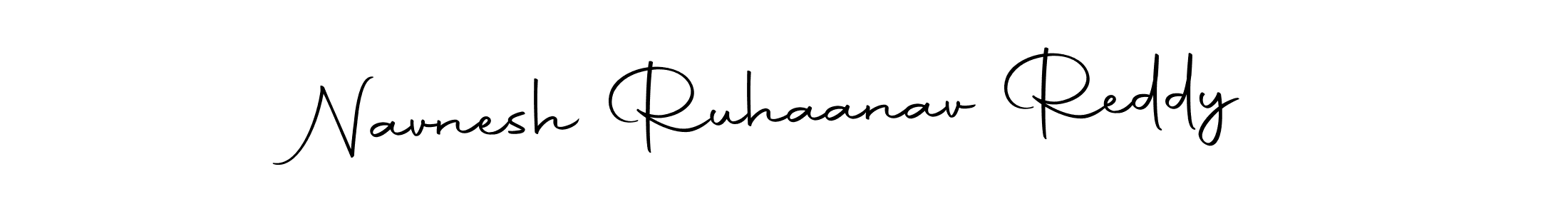 Navnesh Ruhaanav Reddy stylish signature style. Best Handwritten Sign (Autography-DOLnW) for my name. Handwritten Signature Collection Ideas for my name Navnesh Ruhaanav Reddy. Navnesh Ruhaanav Reddy signature style 10 images and pictures png