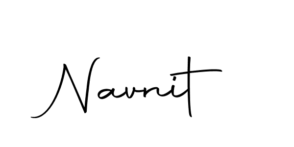 Use a signature maker to create a handwritten signature online. With this signature software, you can design (Autography-DOLnW) your own signature for name Navnit. Navnit signature style 10 images and pictures png