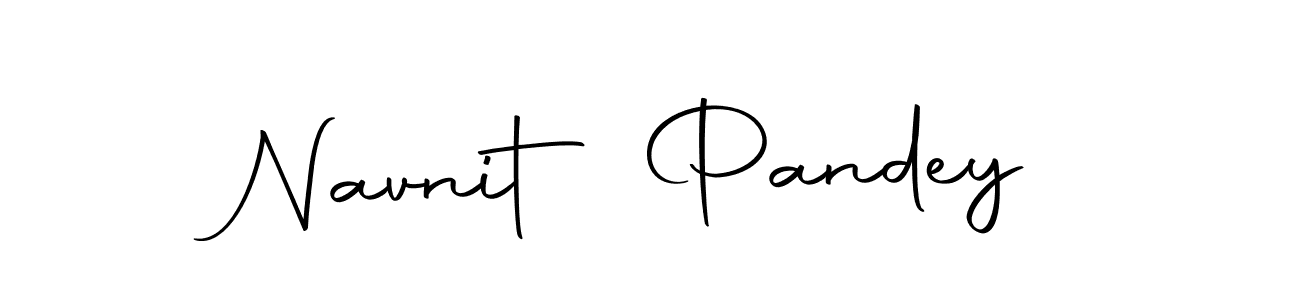 Navnit Pandey stylish signature style. Best Handwritten Sign (Autography-DOLnW) for my name. Handwritten Signature Collection Ideas for my name Navnit Pandey. Navnit Pandey signature style 10 images and pictures png