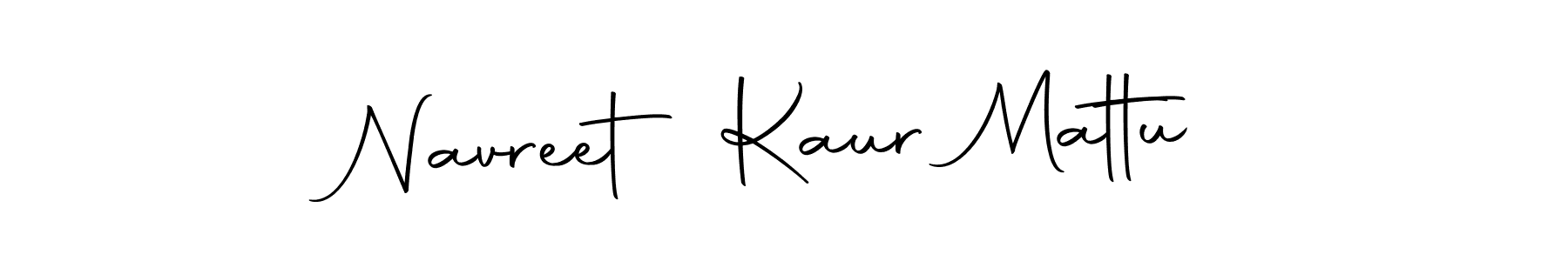 How to make Navreet Kaur Mattu signature? Autography-DOLnW is a professional autograph style. Create handwritten signature for Navreet Kaur Mattu name. Navreet Kaur Mattu signature style 10 images and pictures png