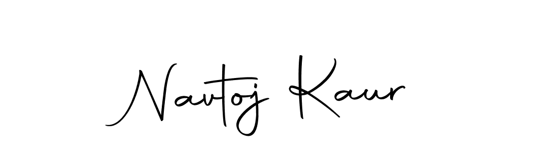 Create a beautiful signature design for name Navtoj Kaur. With this signature (Autography-DOLnW) fonts, you can make a handwritten signature for free. Navtoj Kaur signature style 10 images and pictures png