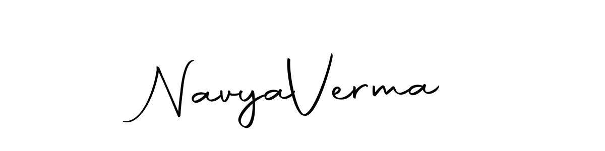 Navya  Verma stylish signature style. Best Handwritten Sign (Autography-DOLnW) for my name. Handwritten Signature Collection Ideas for my name Navya  Verma. Navya  Verma signature style 10 images and pictures png