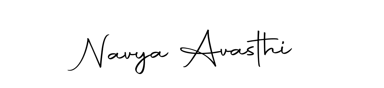 if you are searching for the best signature style for your name Navya Avasthi. so please give up your signature search. here we have designed multiple signature styles  using Autography-DOLnW. Navya Avasthi signature style 10 images and pictures png