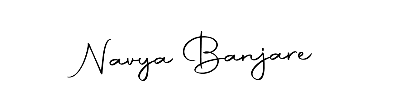 Use a signature maker to create a handwritten signature online. With this signature software, you can design (Autography-DOLnW) your own signature for name Navya Banjare. Navya Banjare signature style 10 images and pictures png