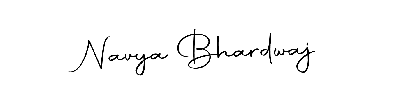 Design your own signature with our free online signature maker. With this signature software, you can create a handwritten (Autography-DOLnW) signature for name Navya Bhardwaj. Navya Bhardwaj signature style 10 images and pictures png