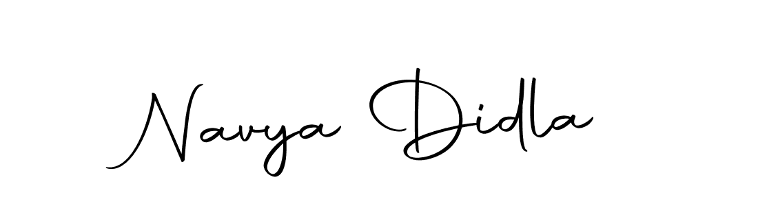 Autography-DOLnW is a professional signature style that is perfect for those who want to add a touch of class to their signature. It is also a great choice for those who want to make their signature more unique. Get Navya Didla name to fancy signature for free. Navya Didla signature style 10 images and pictures png