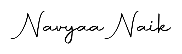 Design your own signature with our free online signature maker. With this signature software, you can create a handwritten (Autography-DOLnW) signature for name Navyaa Naik. Navyaa Naik signature style 10 images and pictures png