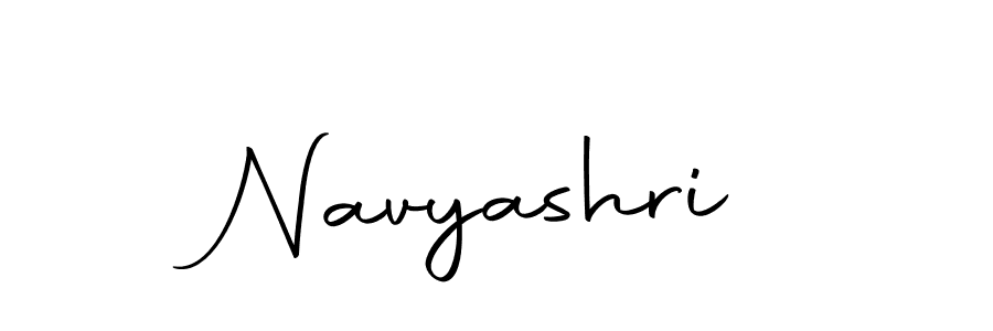 Make a beautiful signature design for name Navyashri. With this signature (Autography-DOLnW) style, you can create a handwritten signature for free. Navyashri signature style 10 images and pictures png