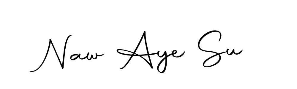 Naw Aye Su stylish signature style. Best Handwritten Sign (Autography-DOLnW) for my name. Handwritten Signature Collection Ideas for my name Naw Aye Su. Naw Aye Su signature style 10 images and pictures png