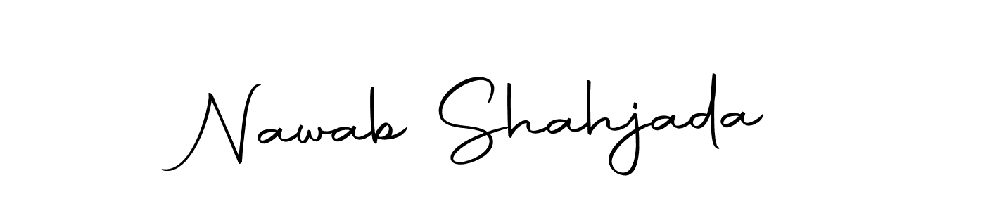 Nawab Shahjada stylish signature style. Best Handwritten Sign (Autography-DOLnW) for my name. Handwritten Signature Collection Ideas for my name Nawab Shahjada. Nawab Shahjada signature style 10 images and pictures png