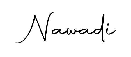 The best way (Autography-DOLnW) to make a short signature is to pick only two or three words in your name. For converting this name Nawadi. Nawadi signature style 10 images and pictures png