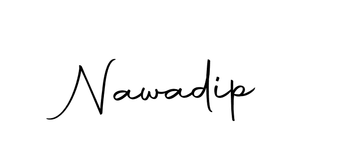 Here are the top 10 professional signature styles for the name Nawadip. These are the best autograph styles you can use for your name. Nawadip signature style 10 images and pictures png