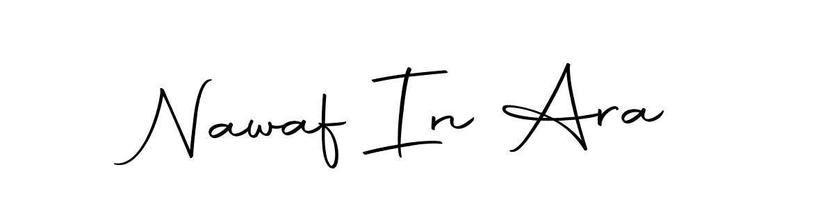 The best way (Autography-DOLnW) to make a short signature is to pick only two or three words in your name. The name Nawaf In Ara include a total of six letters. For converting this name. Nawaf In Ara signature style 10 images and pictures png