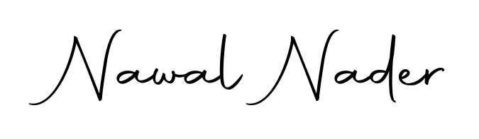 You can use this online signature creator to create a handwritten signature for the name Nawal Nader. This is the best online autograph maker. Nawal Nader signature style 10 images and pictures png