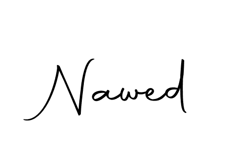 Make a beautiful signature design for name Nawed. With this signature (Autography-DOLnW) style, you can create a handwritten signature for free. Nawed signature style 10 images and pictures png