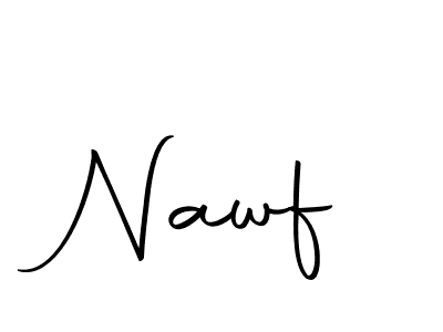 How to make Nawf signature? Autography-DOLnW is a professional autograph style. Create handwritten signature for Nawf name. Nawf signature style 10 images and pictures png