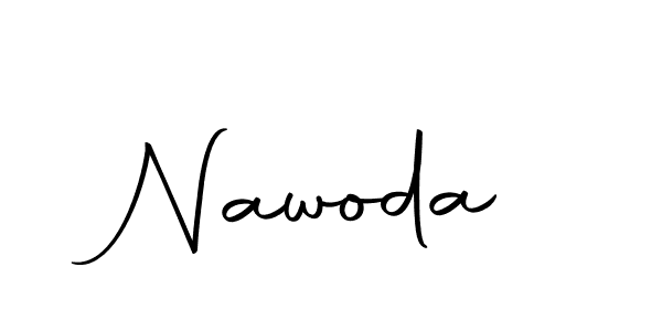 Make a beautiful signature design for name Nawoda. Use this online signature maker to create a handwritten signature for free. Nawoda signature style 10 images and pictures png