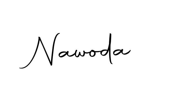 How to make Nawoda signature? Autography-DOLnW is a professional autograph style. Create handwritten signature for Nawoda name. Nawoda signature style 10 images and pictures png