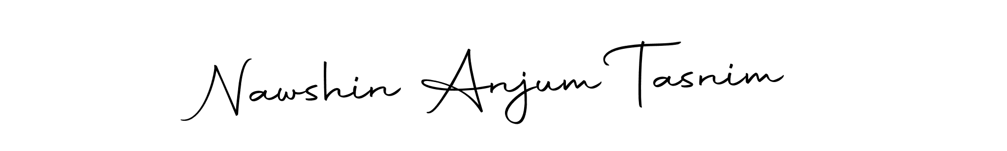 Nawshin Anjum Tasnim stylish signature style. Best Handwritten Sign (Autography-DOLnW) for my name. Handwritten Signature Collection Ideas for my name Nawshin Anjum Tasnim. Nawshin Anjum Tasnim signature style 10 images and pictures png