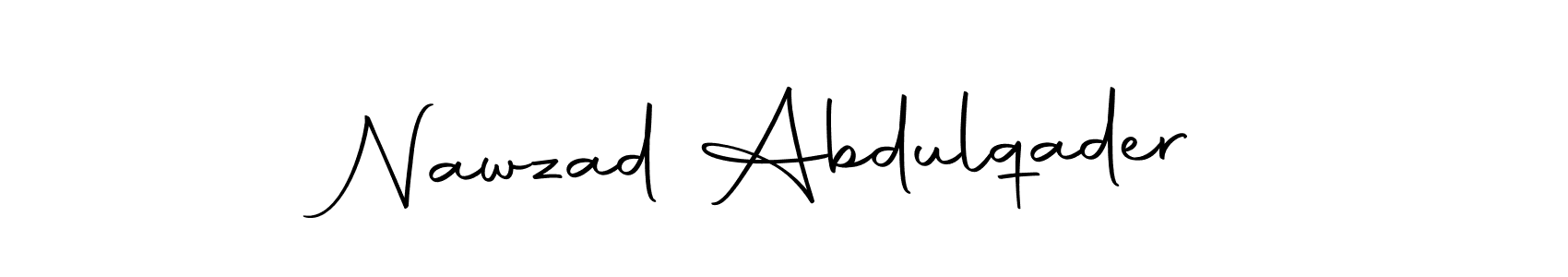 You can use this online signature creator to create a handwritten signature for the name Nawzad Abdulqader. This is the best online autograph maker. Nawzad Abdulqader signature style 10 images and pictures png