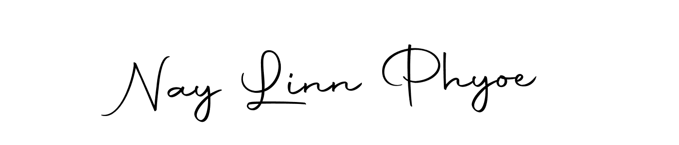 Autography-DOLnW is a professional signature style that is perfect for those who want to add a touch of class to their signature. It is also a great choice for those who want to make their signature more unique. Get Nay Linn Phyoe name to fancy signature for free. Nay Linn Phyoe signature style 10 images and pictures png