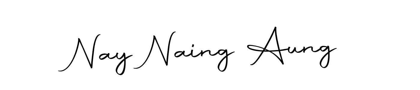 Also we have Nay Naing Aung name is the best signature style. Create professional handwritten signature collection using Autography-DOLnW autograph style. Nay Naing Aung signature style 10 images and pictures png