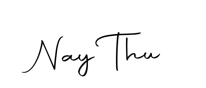 How to make Nay Thu signature? Autography-DOLnW is a professional autograph style. Create handwritten signature for Nay Thu name. Nay Thu signature style 10 images and pictures png