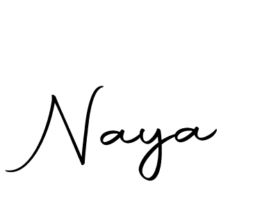 Make a beautiful signature design for name Naya. With this signature (Autography-DOLnW) style, you can create a handwritten signature for free. Naya signature style 10 images and pictures png