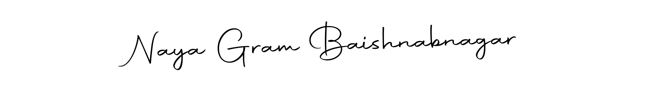 How to make Naya Gram Baishnabnagar signature? Autography-DOLnW is a professional autograph style. Create handwritten signature for Naya Gram Baishnabnagar name. Naya Gram Baishnabnagar signature style 10 images and pictures png