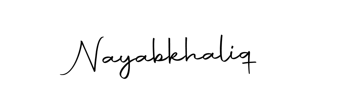 Also we have Nayabkhaliq name is the best signature style. Create professional handwritten signature collection using Autography-DOLnW autograph style. Nayabkhaliq signature style 10 images and pictures png