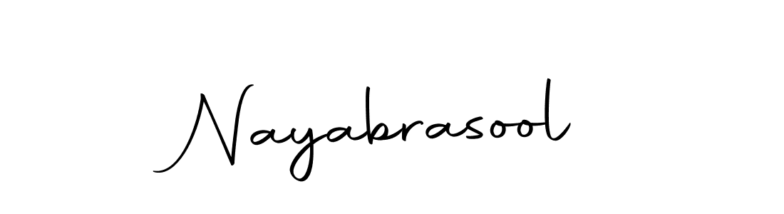 Make a beautiful signature design for name Nayabrasool. Use this online signature maker to create a handwritten signature for free. Nayabrasool signature style 10 images and pictures png