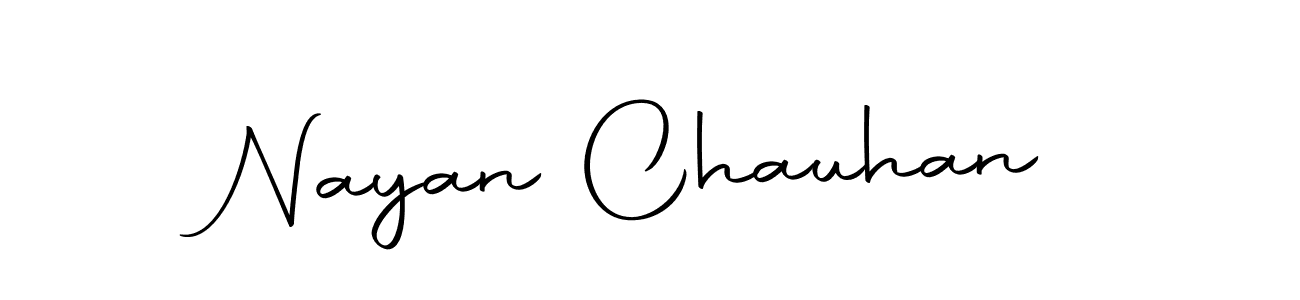 Create a beautiful signature design for name Nayan Chauhan. With this signature (Autography-DOLnW) fonts, you can make a handwritten signature for free. Nayan Chauhan signature style 10 images and pictures png