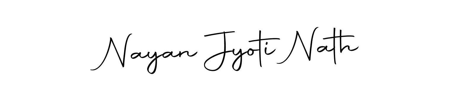 You should practise on your own different ways (Autography-DOLnW) to write your name (Nayan Jyoti Nath) in signature. don't let someone else do it for you. Nayan Jyoti Nath signature style 10 images and pictures png