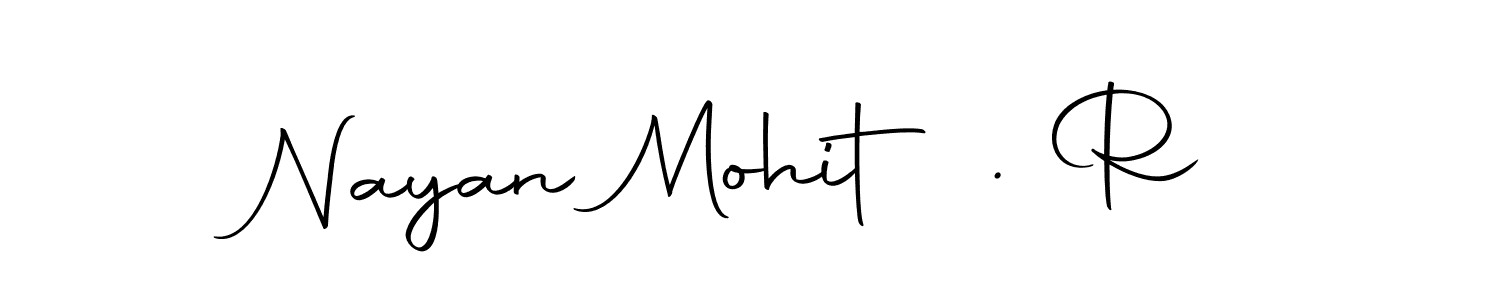 Check out images of Autograph of Nayan Mohit . R name. Actor Nayan Mohit . R Signature Style. Autography-DOLnW is a professional sign style online. Nayan Mohit . R signature style 10 images and pictures png