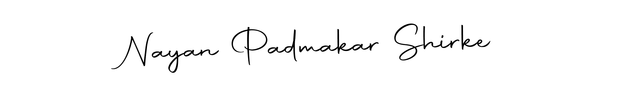 Autography-DOLnW is a professional signature style that is perfect for those who want to add a touch of class to their signature. It is also a great choice for those who want to make their signature more unique. Get Nayan Padmakar Shirke name to fancy signature for free. Nayan Padmakar Shirke signature style 10 images and pictures png