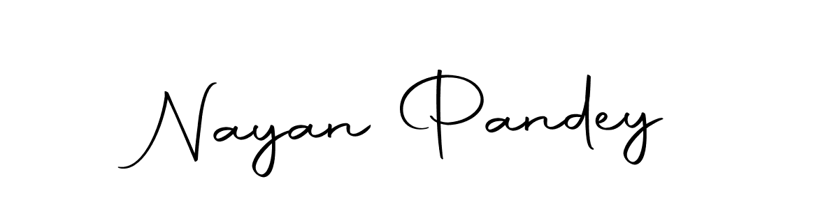 Make a beautiful signature design for name Nayan Pandey. Use this online signature maker to create a handwritten signature for free. Nayan Pandey signature style 10 images and pictures png